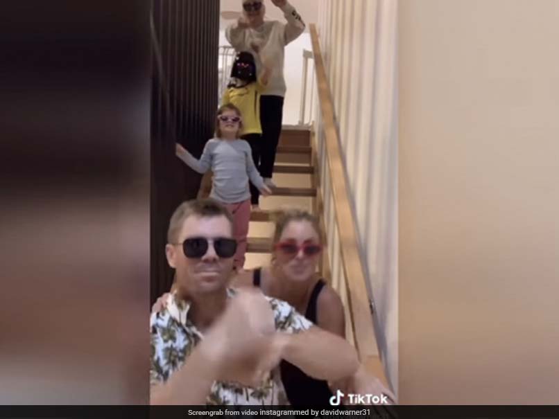 Watch: David Warner Ropes In His Mother For 'Banana Drop' TikTok Challenge