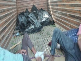 UP Sends Dead Bodies With Migrants In Open trucks, Jharkhand Furious UP Sends Dead Bodies With Migrants In Open trucks, Jharkhand Furious