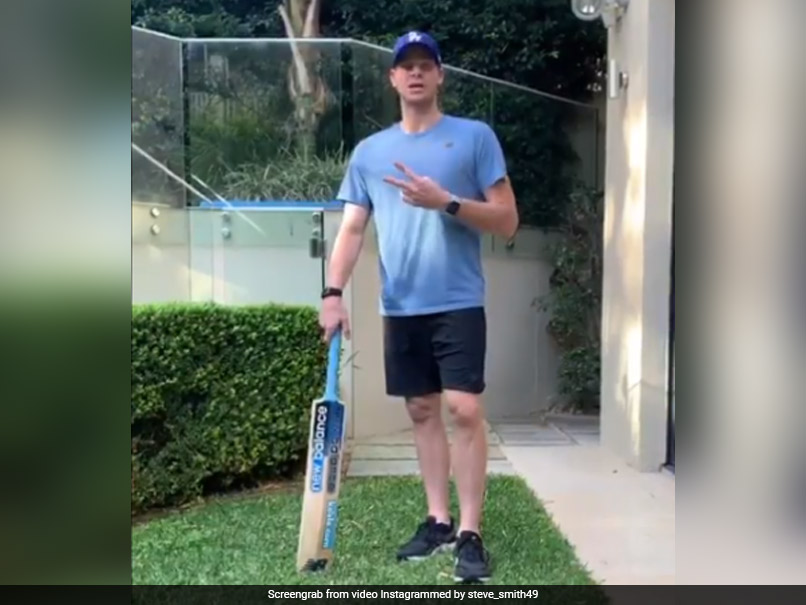 Watch: Steve Smith Shares "Batting Tips" With Fans