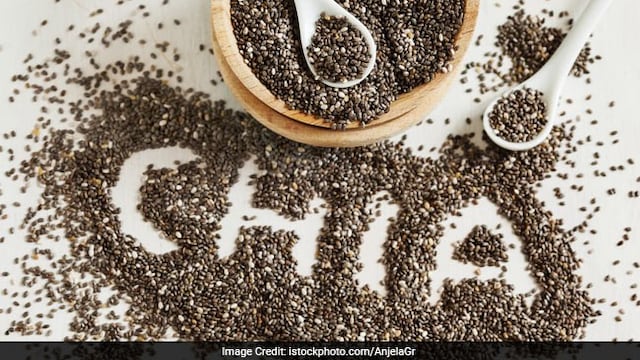 Chia seeds are loaded with fibre and help in maintaining a healthy weight