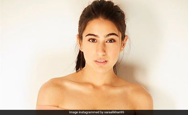 Sara Ali Khan Makes A Case For Nude Tones In A Chic Off-Shoulder Dress