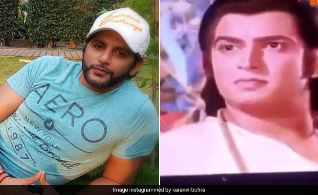 'रामायण' में युद्ध के दौरान तलवार लेकर नाच रहा था व्यक्ति, करणवीर बोहरा ने शेयर किया Video