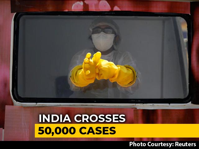 Coronavirus Cases In India Cross 50,000-Mark; 10,000 Reported In 3 Days