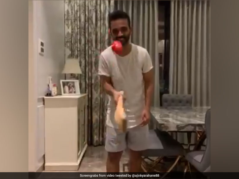 Ajinkya Rahane Aces "Keep It Up Challenge" With New Twist. Watch Video