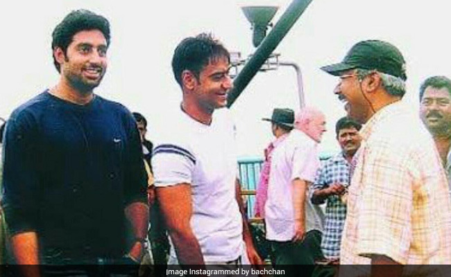 Trending: Abhishek Bachchan And Ajay Devgn's BTS Pic From 2004 Film <i>Yuva</i>