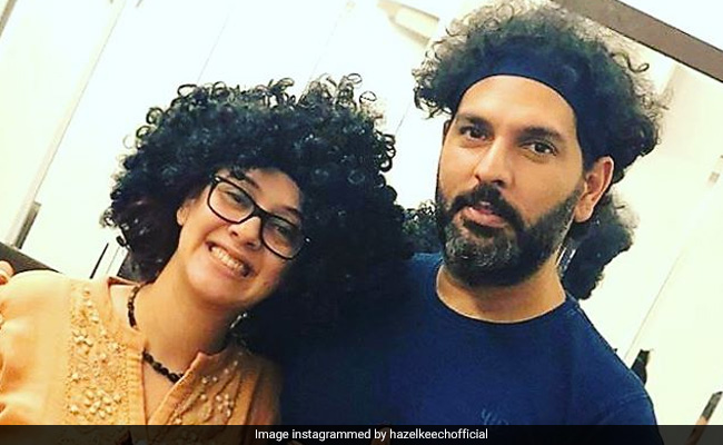 Hazel Keech Is Such A "<i>Chipku</i>" That She Copied Husband Yuvraj Singh's Hairdo
