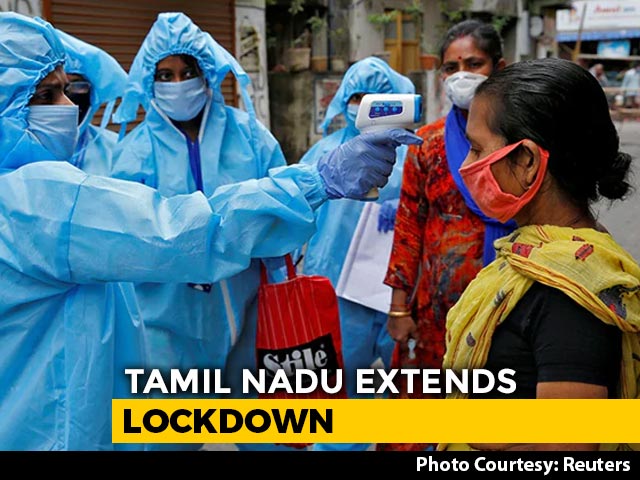 Tamil Nadu Extends Lockdown Till May 31, Easing Of Curbs In 25 Districts