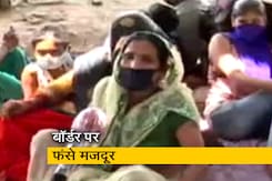 गाजीपुर बॉर्डर पर उत्तर प्रदेश पुलिस ने प्रवासी मजदूरों को राज्य में प्रवेश करने से रोका गाजीपुर बॉर्डर पर उत्तर प्रदेश पुलिस ने प्रवासी मजदूरों को राज्य में प्रवेश करने से रोका