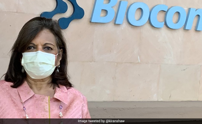 "Have Added To Covid Count...": Kiran Mazumdar Shaw Tests Positive