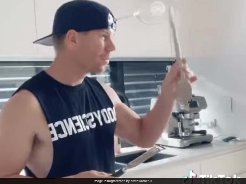 Watch: David Warner Uses Wine Glass, Kitchenware As Musical Instruments In Hilarious TikTok Video