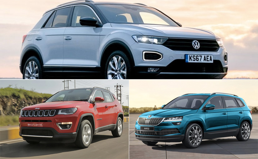 Skoda Karoq vs Volkswagen T-Roc vs Jeep Compass: Price Comparison