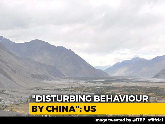 "Disturbing Behaviour By China": US On Chinese Activity Along Ladakh Boundary