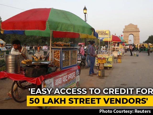 Rs 5,000 Crore Credit For Street Vendors, 50 Lakh To Benefit: Government