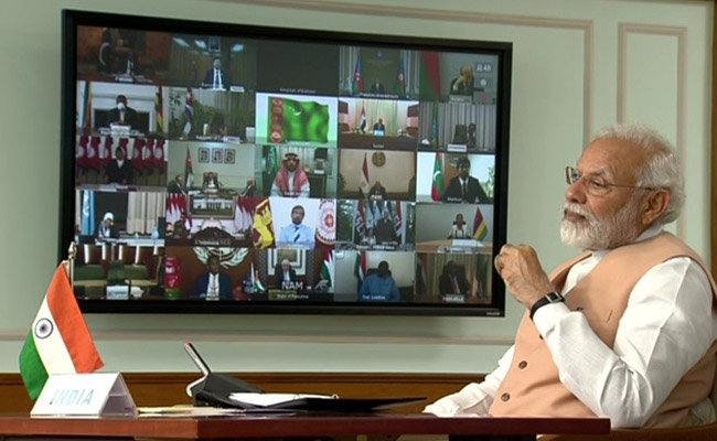 NAM सम्मेलन में बिना नाम लिये PM मोदी का पाक पर हमला- दुनिया कोरोना से मुकाबला कर रही है और कुछ लोग...