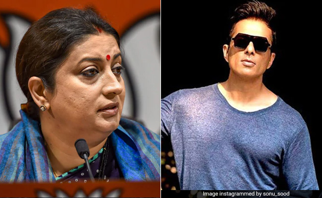 सोनू सूद ने की प्रवासी मजदूरों की मदद तो केंद्रीय मंत्री स्मृति ईरानी ने ट्वीट कर कहा- Thank You