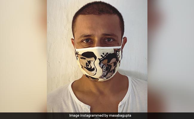 Masaba Gupta's Rumoured Boyfriend Satyadeep Misra Models Her Brand's Face Mask