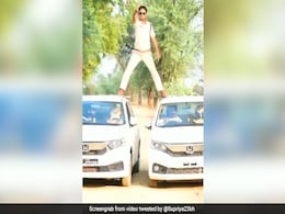 Watch: Cop Pulls A Stunt From Old Ajay Devgn Movie, Fined Rs 5,000 Watch: Cop Pulls A Stunt From Old Ajay Devgn Movie, Fined Rs 5,000