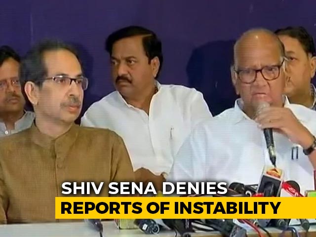 "Government Strong," Says Sena MP As Uddhav Thackeray, Sharad Pawar Meet