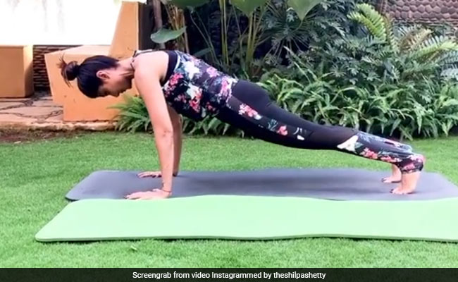 "Give Your Body A Little Activity": A Glimpse Of Shilpa Shetty's Workout Routine