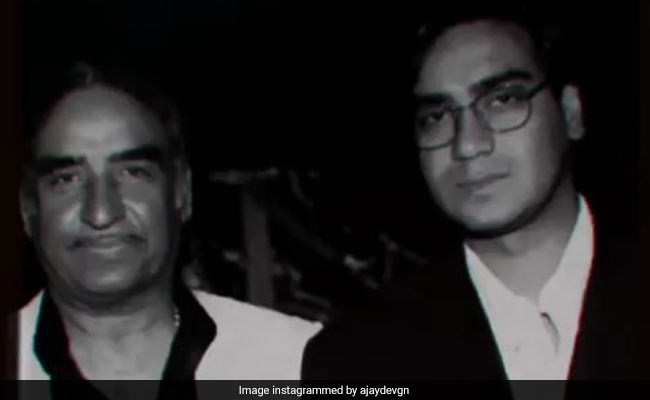 "A Year Since You Left": Ajay Devgn Posts Tribute To Father Veeru