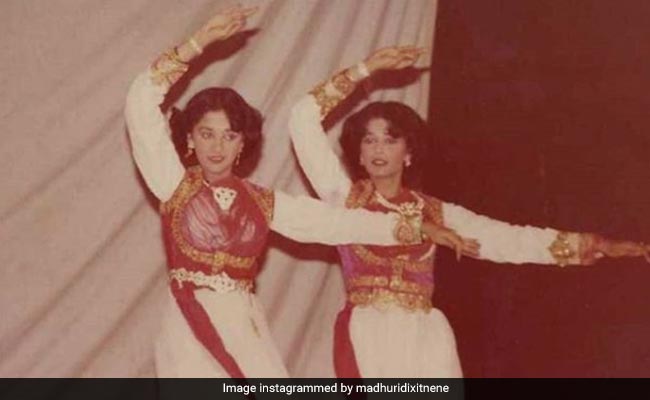 Can You Tell Madhuri Dixit And Her Sister Apart In This Insane Throwback?