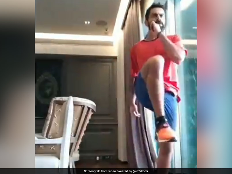Virat Kohli Wows Fans With "180 Landings" Workout Video. Watch