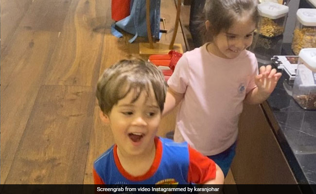 Karan Johar's Twins Yash And Roohi Dance Like No One's Watching