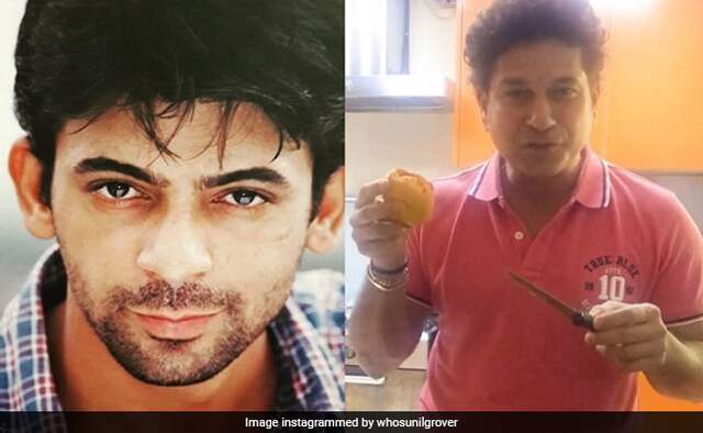 Sachin Tendulkar made surprise mango Kulfi For his Wife Anjali actor Sunil Grover react on it watch Video Sachin Tendulkar made surprise mango Kulfi For his Wife Anjali actor Sunil Grover react on it watch Video