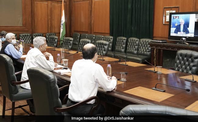 S Jaishankar, Top EU Diplomat Discuss Post COVID-19 Economic Recovery