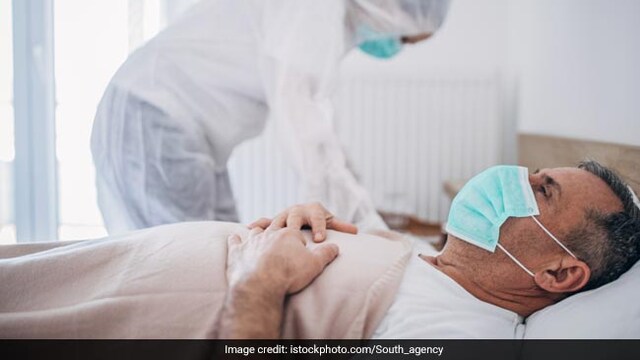 Covid-19: Patient and caregiver should wear masks and gloves while interacting