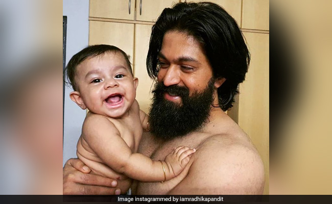 Radhika Pandit Shares A Pic Of Her "Favourite Boys" Yash And Ayush. Cute, Na?