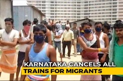 Outrage As Karnataka Stops Trains to Ensure Migrant Workers Can't Leave Outrage As Karnataka Stops Trains to Ensure Migrant Workers Can't Leave
