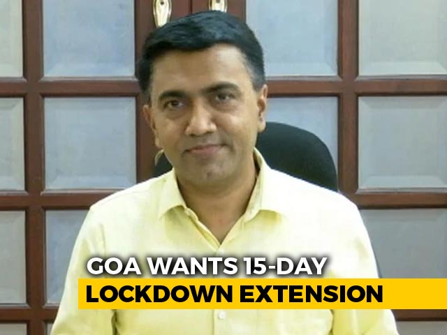 Goa Wants Lockdown Extended, Seeks Relaxations For Restaurants, Gyms