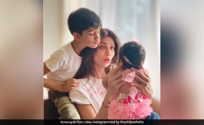 On Mother's Day, Shilpa Shetty Shares A Glimpse Of Daughter Samisha