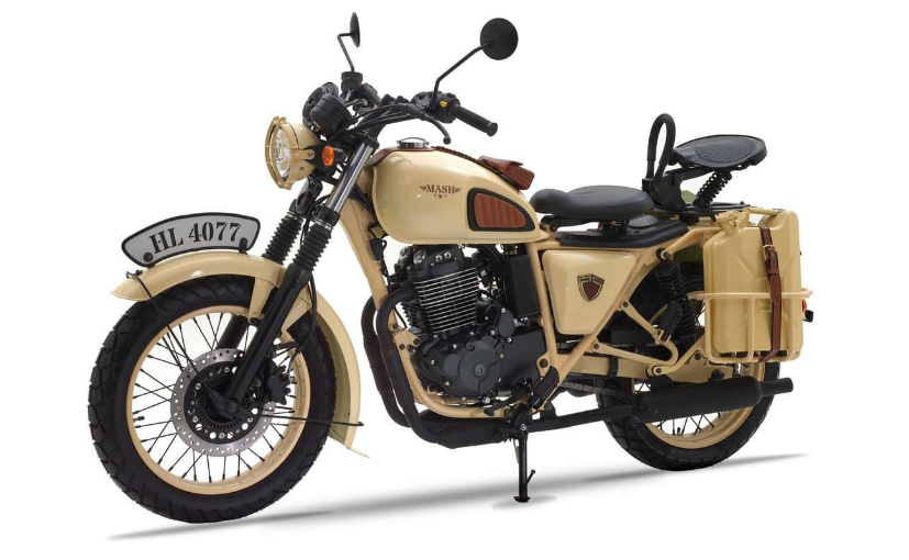 Mash Desert Force 400 Retro Styled Limited Edition Motorcycle Unveiled