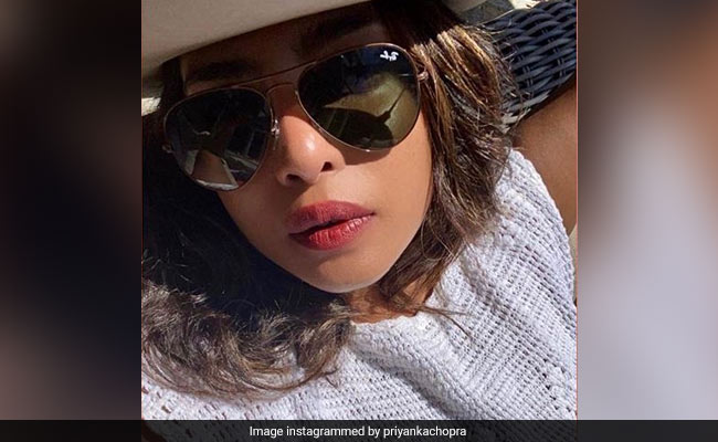 Priyanka Chopra Welcomes Summer In Chic Whites And Cherry Lips