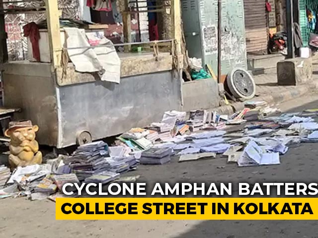 Campaign To Save Kolkata's Book Street, Wrecked By Cyclone Amphan