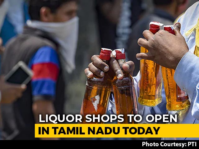 Liquor Shops To Reopen In Tamil Nadu, Only 500 Can Buy From A Shop Daily