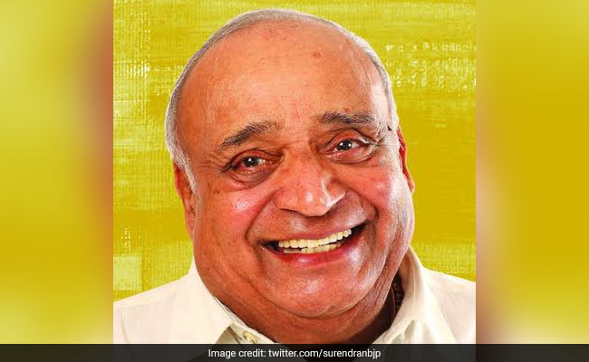 Vice President Condoles Death Of Rajya Sabha Member MP Veerendra Kumar