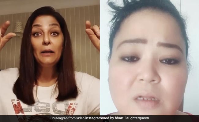 भारती सिंह ने पूछा 'घर रहते आइब्रो बनाने का तरीका', अर्चना पूरन सिंह ने बताया ये जबरदस्त उपाय- देखें Video