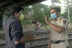 As NDTV Speaks To Migrants Walking On Rail Tracks, Cops Swing Into Action As NDTV Speaks To Migrants Walking On Rail Tracks, Cops Swing Into Action