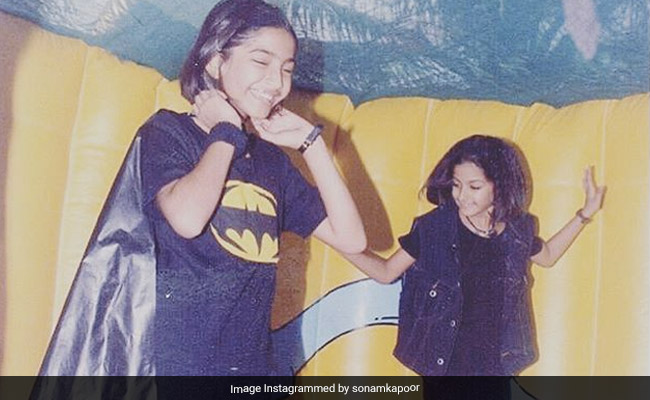 When Sonam Kapoor Wore A "DIY Batman Costume" To A Not-Fancy-Dress Party