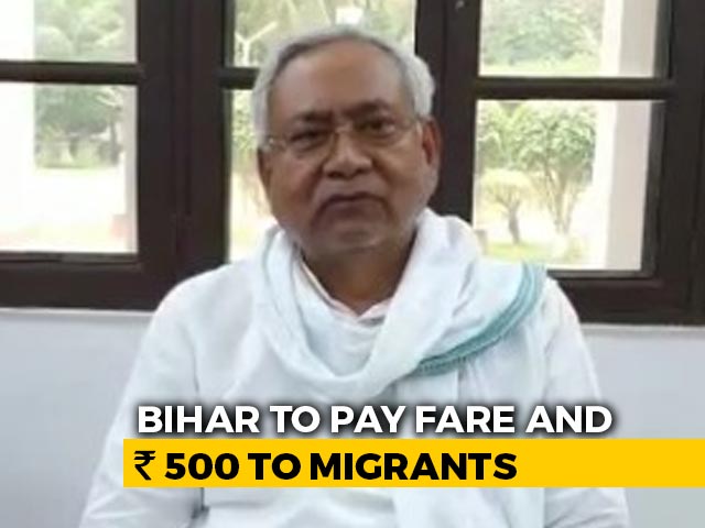 Stung By Tejashwi Yadav, Nitish Kumar Says Train Fares To Be Reimbursed