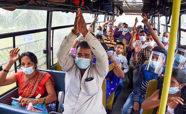 "First Flight" Surprise For These Migrants, Scenes Of Joy, Relief