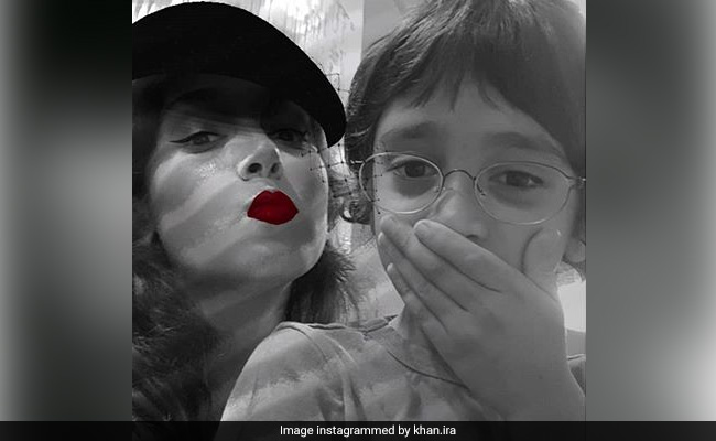 Ira Khan Shares A Goofy Pic With "Quarantine Buddy" Azad And The Internet Loves It