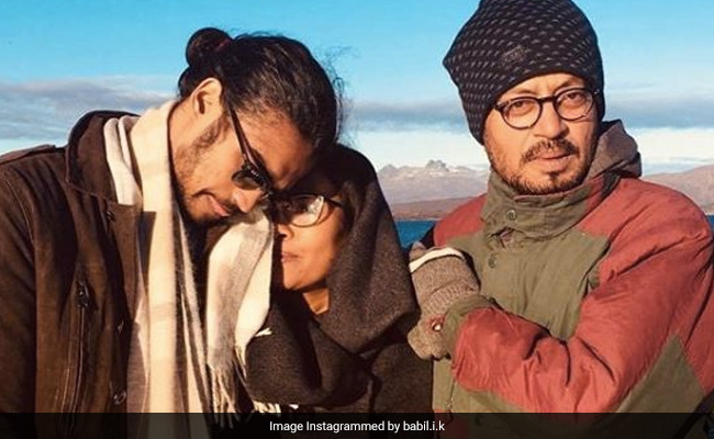 बाबिल खान ने पापा इरफान और मॉम सुतपा सिकदर के साथ शेयर की फोटो, मॉम को बताया 'क्वीन'