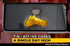 Tamil Nadu Records 817 New COVID-19 Cases, Biggest Single Day Spike Tamil Nadu Records 817 New COVID-19 Cases, Biggest Single Day Spike