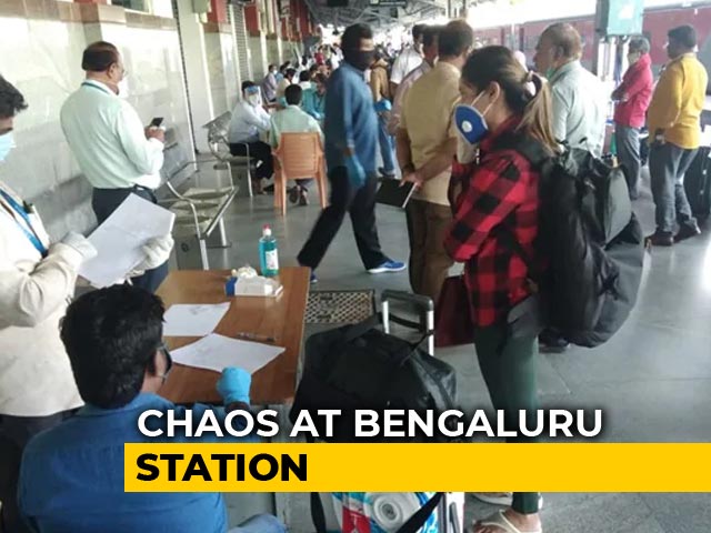 First Train Passengers Arrive In Bengaluru, Many Go Back Over Quarantine
