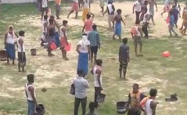 On Camera, Fight Over Water At Bihar Quarantine Centre