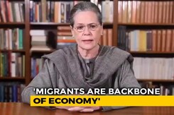 Congress To Pay Migrants' Fare, Says Sonia Gandhi. Centre Slams "Show" Congress To Pay Migrants' Fare, Says Sonia Gandhi. Centre Slams "Show"